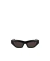 Bottega Veneta Cat-eye Frame Suglasses In Black