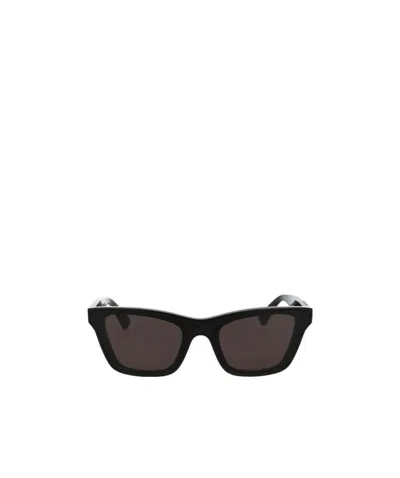 Bottega Veneta Cat-eye Frame Sunglasses In Black