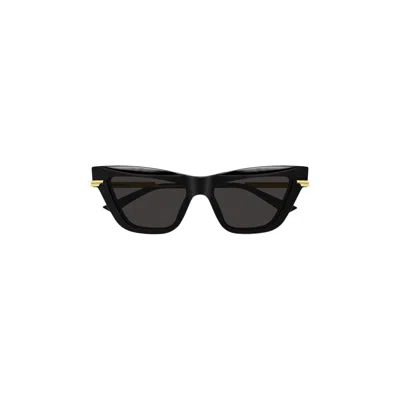 Pre-owned Bottega Veneta Cat Eye Frame Sunglasses 'black' | Women's Size Onesize