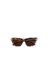 Bottega Veneta Eyewear Cat Eye Sunglasses In Brown