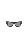 Bottega Veneta Cat-eye Frame Sunglasses In Gray