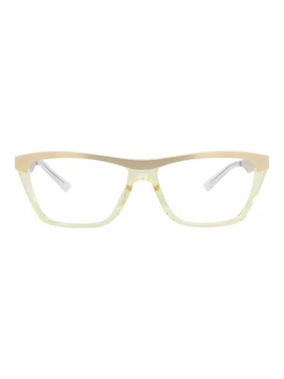 Bottega Veneta Cat Eye Optical Frames For All In Yellow