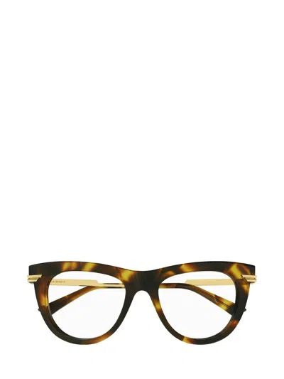 Bottega Veneta Cat-eye Sunglasses In Brown