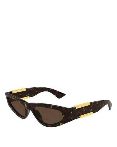 Bottega Veneta Cat Eye Sunglasses, 53mm