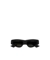 Bottega Veneta Cat Eye Sunglasses In Black