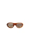 Bottega Veneta Cat's Eye Sunglasses In Brown