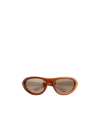 Bottega Veneta Cat's Eye Sunglasses In Brown