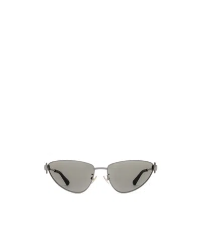 Bottega Veneta Cat-eye Sunglasses In Gray