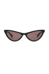 Bottega Veneta Cat Eye Sunglasses In Multi