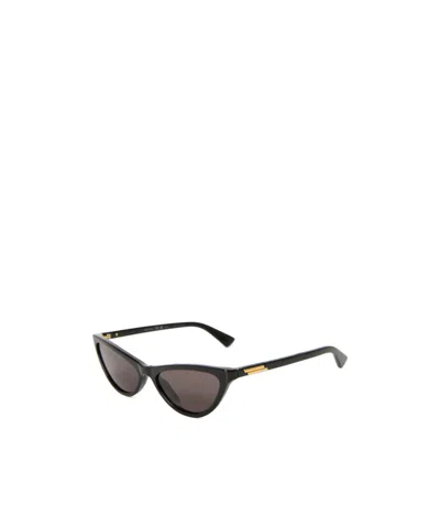 Bottega Veneta Cat-eye Acetate Sunglasses In Black