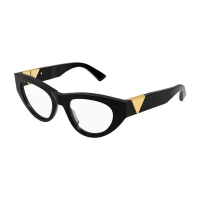 Bottega Veneta Cat-eye Eyeglasses In Black