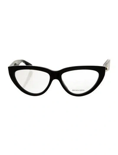 Pre-owned Bottega Veneta Cat-eye Eyeglasses W/ Tags In Black