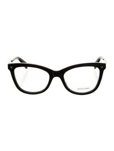 Pre-owned Bottega Veneta Cat-eye Eyeglasses W/ Tags In Black
