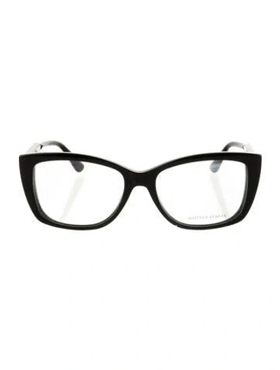 Pre-owned Bottega Veneta Cat-eye Eyeglasses W/ Tags In Black