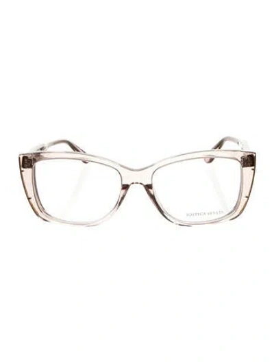 Pre-owned Bottega Veneta Cat-eye Eyeglasses W/ Tags In Pink