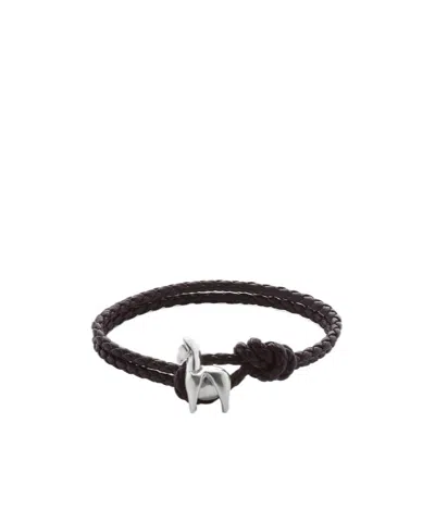 Bottega Veneta Cavallo  Bracelet In Black