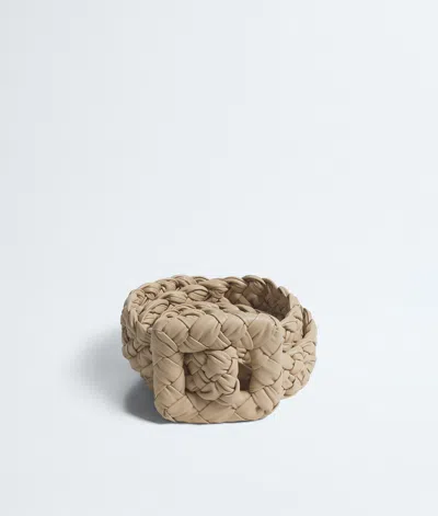 Bottega Veneta Foulard Belt In Brown