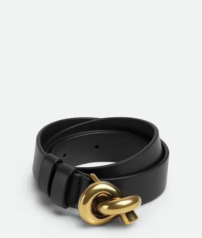 Bottega Veneta Knot Belt Women In Yellow