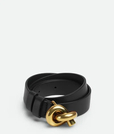 Bottega Veneta Knot Belt Women In Yellow