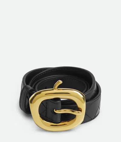 Bottega Veneta Ceinture Mela In Black
