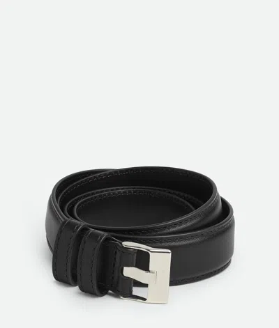 Bottega Veneta Watch Belt In Black