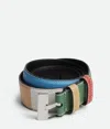 Bottega Veneta Ceinture Watch Buckle In Rainbow/white