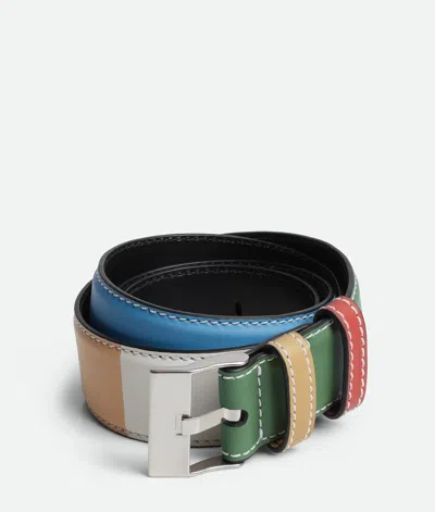 Bottega Veneta Ceinture Watch Buckle In Rainbow/white