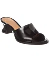 Bottega Veneta Cha-cha 50 Calf Leather Mules In Black