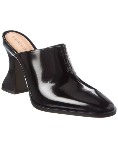 Bottega Veneta 100mm Cha-cha Vinyl-heeled Mules In Black