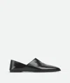 Bottega Veneta Womens Black Cha Cha Closed-back Leather Slipper Eur 37 / 4 Uk In Black