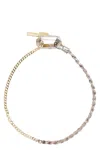 Bottega Veneta Chain Bracelet In Gold