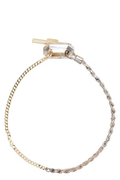 Bottega Veneta Chain Bracelet In Gold
