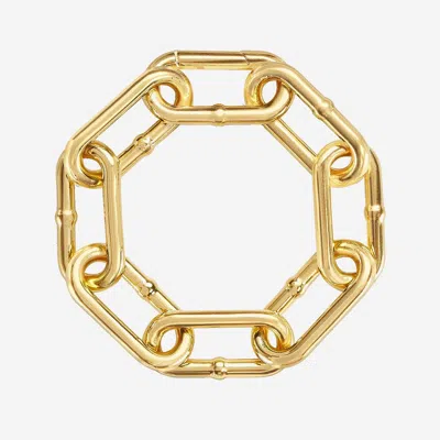 Bottega Veneta Chain Link Bracelet In Gold