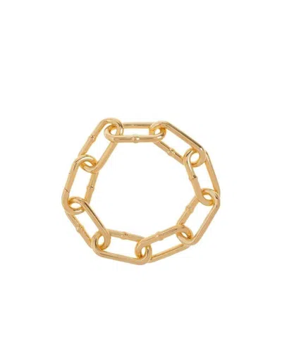 Bottega Veneta Chain-link Bracelet In Yellow