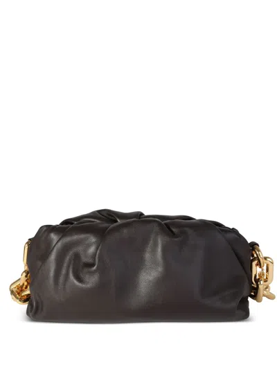 Pre-owned Bottega Veneta The Chain Pouch Bag In Brown
