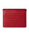 Bottega Veneta Chain Shoulder Bag In Red