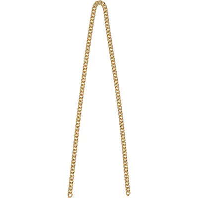 Bottega Veneta Chain Shoulder Strap In Gold