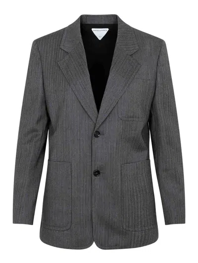 Bottega Veneta Chaqueta Casual - Negro In Gray