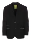 Bottega Veneta Twill Jacket In Black