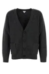 Bottega Veneta Cardigan In Lana In Black