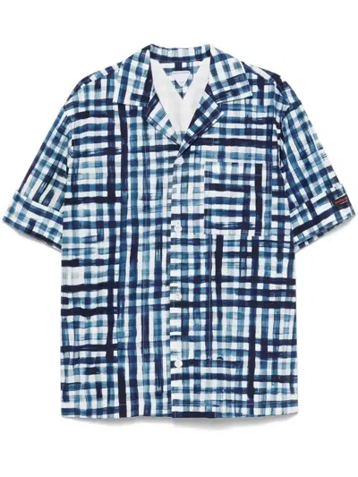 BOTTEGA VENETA CHECKED SHIRT