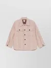 Bottega Veneta Checked Viscose Shirt Featuring Pockets