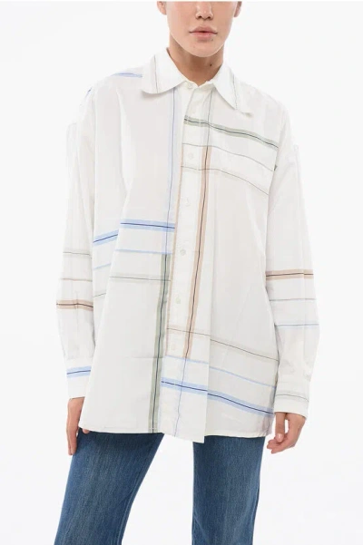 BOTTEGA VENETA CHECKERED OVERSIZED SHIRT