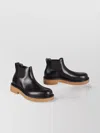 Bottega Veneta Sophisticated Leather Ankle Boots For Men
