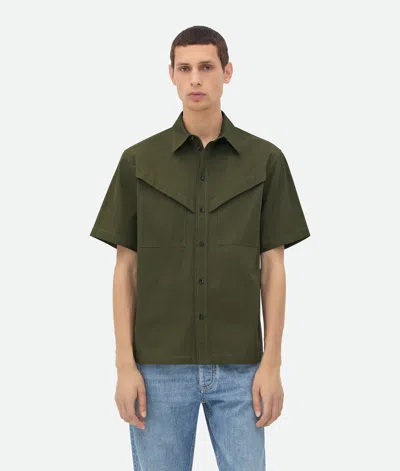 BOTTEGA VENETA CHEMISE EN SERGÉ DE COTON LÉGER