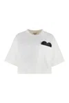 BOTTEGA VENETA BOTTEGA VENETA CHEST POCKET COTTON T-SHIRT