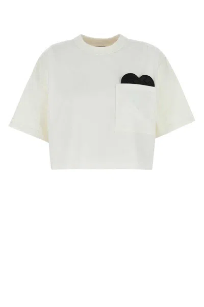 BOTTEGA VENETA BOTTEGA VENETA CHEST POCKET COTTON T-SHIRT