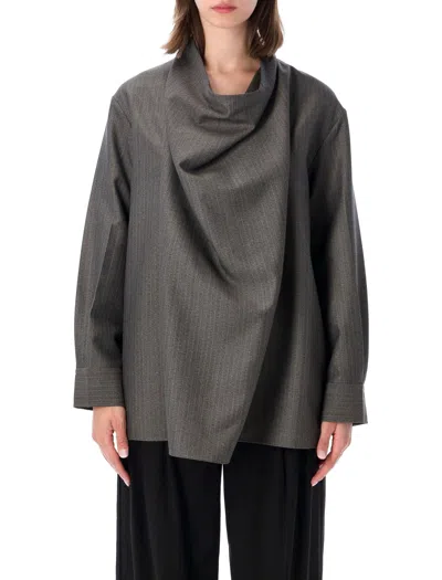 Bottega Veneta Chic Mini Wool-mohair Blend T-shirt For Women In Animal Print
