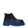 Bottega Veneta Tire Chelsea Ankle Boot In Black
