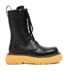 Bottega Veneta Chunky-sole Ankle-length Boots In Black
